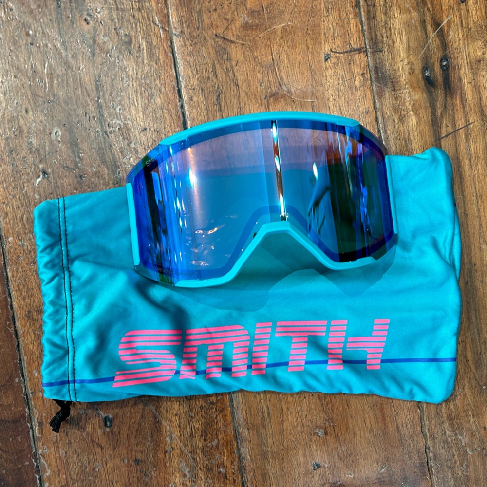 Smith squad mag lens ChromaPop Storm Rose Flash
